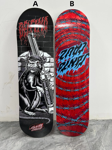 Skateboard deck made with - made,