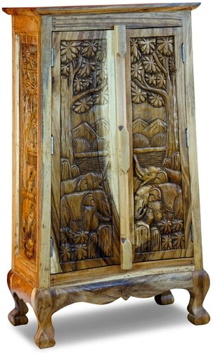 Suar massivholz schrank - suar,