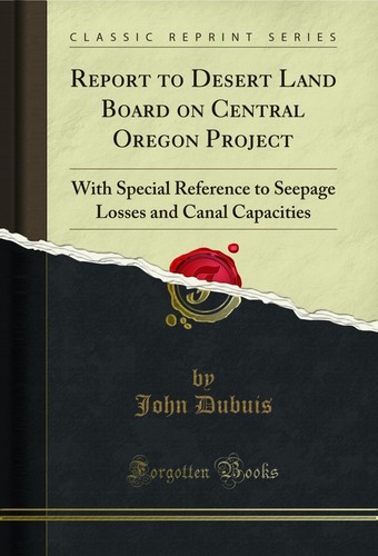 Report desert land board on - to,